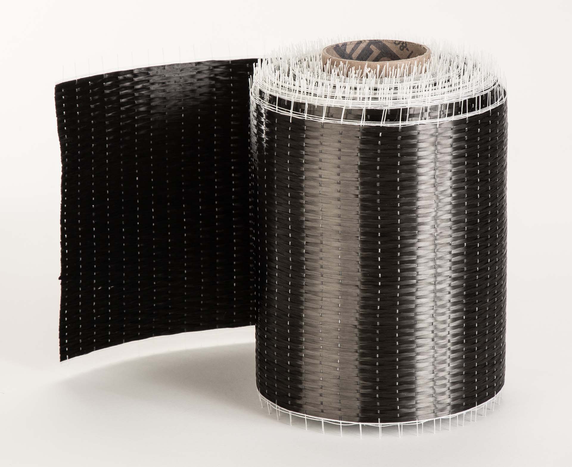 A roll of 400 gms unidirectional carbon fiber