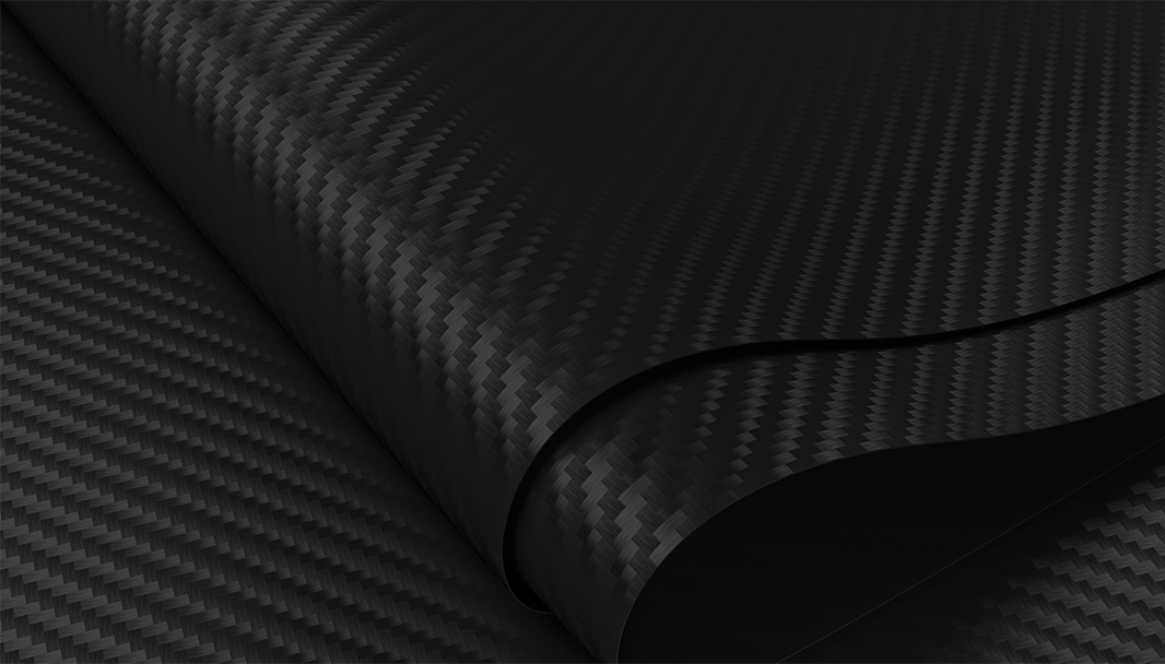 Sheets of carbon fiber